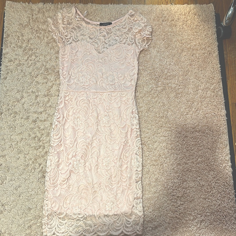 Pink Flower Dress